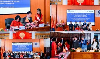 越南銀行學院與Vantage基金會正式締結戰略合作關系  攜手推進金融教育發展