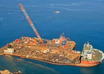 322天守護大海 鈺洲啟航輪完成移除  海保署嚴守防線  跨部會合作防堵污染