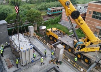 高雄捷運岡山路竹延伸線再推進  BSS7能源調度中心設備進場