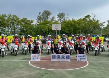 台南環保局250輛電動機車今上線清掃市區道路