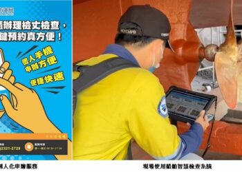 航港局開啟AI檢查新時代  船舶智慧檢查系統11/1正式上線