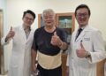 七旬翁驚罹兩癌!兩科醫師接力「雙微創」手術助重生