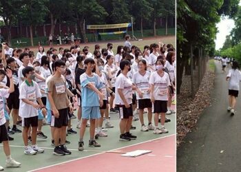 高雄雙校熱血競逐!仁武文山高中「路跑活動」共創年度盛典 友誼與體育精神交織