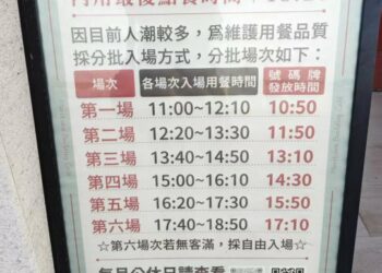 教堂咖啡  排隊等叫號