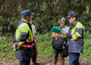 遊眠月線請注意 林鐵處重申安全規定 違法行走鐵路將裁罰