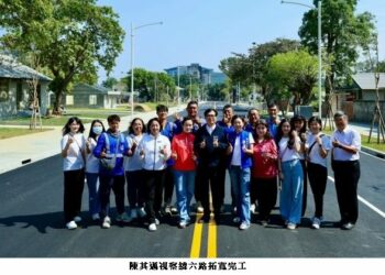 緯六路拓寬完工通車在即　陳其邁：打造左營眷村改建新典範