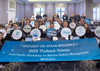 臺灣「招財貓」攜手泰國「衝浪板」挑戰幽靈漁網! 管碧玲:海洋韌性夥伴打造印太海廢典範