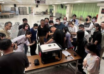 台南部署每里一台發電機防災