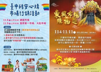 千份好豬味開送! 中市府攜四市場明起接力推「台中豬安心購」挺攤商、振買氣