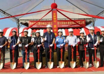 提升水林防洪量能 大溝支線出口段及番薯厝大排治水工程正式啟動