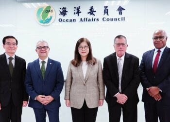 管碧玲接見駐聯合國常任代表 強化印太區域合作 共同守護海洋民主價值