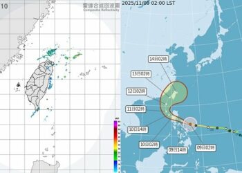 鳳凰颱風明發海警 恐從中部登陸