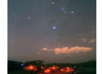 看雙子座流星雨  參加杉林溪野外觀測天文營
