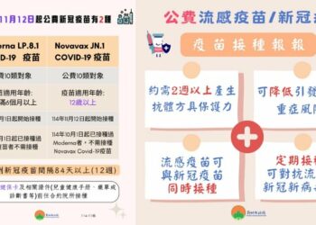 公費新冠疫苗11/12起有2種選擇 竹縣呼籲「左流右新」早接種早安心