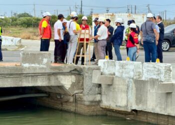 高雄嚴防鳳凰颱風 陳其邁視察永安排水 確保防汛準備順暢