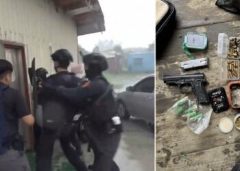 暴雨夜突襲！海巡、霹靂小組聯手行動破獲槍毒案　　