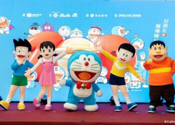 《100%哆啦A夢&FRIENDS 巡迴特展 高雄站》 11/14起科工館可愛開展