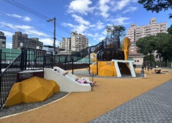 樹林鎮前親子公園特色遊具嶄新亮相 新北景觀處邀您玩樂中感受樹林的故事