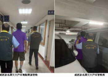 高雄執行分署管收假離婚、隱匿現金之滯欠大戶