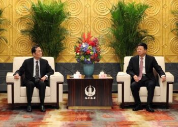 宋濤、張榮恭上海會面 雙方討論兩岸情勢與合作方向