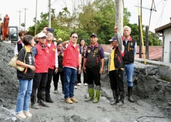 曾智勇主委訪視花蓮縣萬榮鄉明利村災情 啟動多項協處措施、協助部落加速復原重建