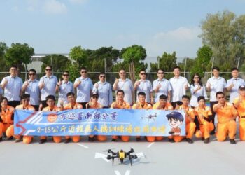 南部分署無人機訓練場啟用 自主建置提升訓練效能