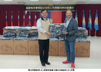 翰享實業傳遞愛心 溫暖高雄榮民眷長輩