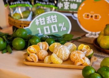品味南投攜手「全家」首推中寮袋裝柑橘香甜上市