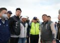 許育愷議員縣政總質詢移師北寮 陳光復實地考查海岸侵蝕及砂石處理問題