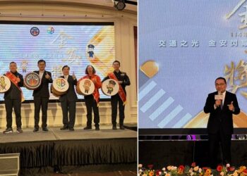 新北奪金安獎雙冠　侯友宜：打造全新智慧交通時代