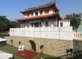 台南古蹟東門南門修復動工