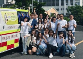 妤果生技熱心公益  捐贈市府救護車1輛