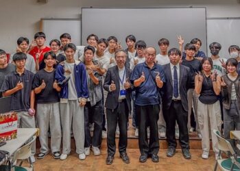 日本姬路高校參訪台鋼科技大學   AI機器人主題演講深化台日交流