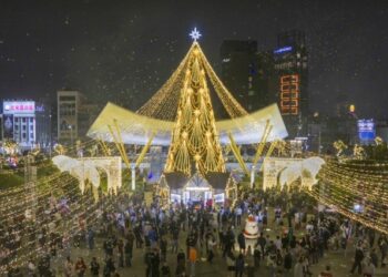 2025高雄聖誕生活節 慶典燈光聚焦中央公園 金曲樂團接力開唱 邀請市民共度聖誕黃金週