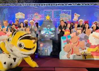 2025苗栗耶誕城啟動 沉浸式燈光雪景邀您「Chill 雪奇遇」