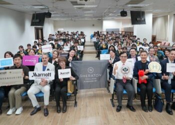 高餐大攜手萬豪國際集團啟動國際人才培育鏈 旅館人才培育邁向新里程碑