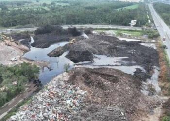 台南烏樹林暫置場火災13天撲滅