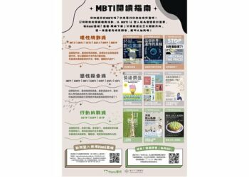 北市圖「MBTI×閱讀－性格選書趣」尋找自己的閱讀氣質