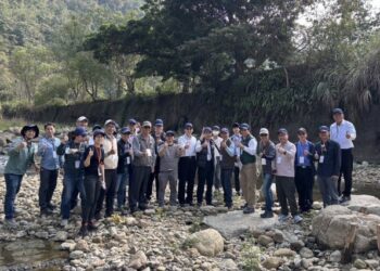 農村水保署「種瓜坑支流野溪改善工程」落實碳盤查  成為工程會節能減碳檢核訪視示範亮點