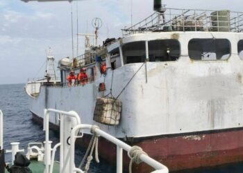 商船逕泊惹安全問題　海巡南部分署強化通報與蒐證維護漁民作業