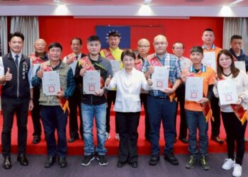 114年優良計程車駕駛人表揚 盧秀燕感謝城市英雄 有你載我安心