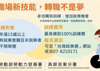 轉職加油站 高分署協助待業者再上路!