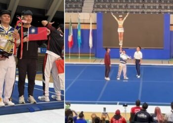 2025 CWC 啦啦隊世界錦標賽 法老競技啦啦隊奪下啦啦隊雙人組金牌