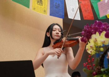 心潮麗天祈福音樂會 台北新弘法據點正式成立 百位社會菁英齊聚 以音樂回歸內在穩定力量