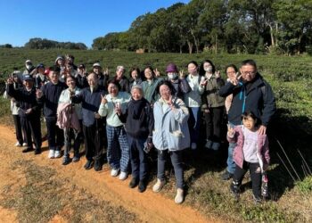 深耕苗栗三義三周年 三義慈濟中醫醫院茶山健行慶祝