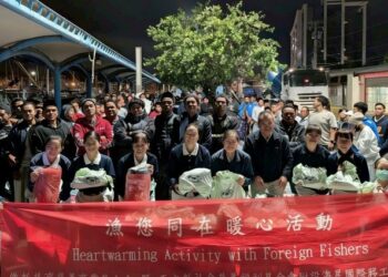 慈濟攜手海星國際移工服務中心寒冬送暖  共同守護外籍漁工