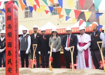 陳光復出席惠民啟智中心重建工程動土典禮 感謝民間天使共築身障友善新基地