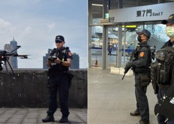 跨年維安滴水不漏！高警整合千名警民力「科技＋人力」建構城市安全防護網