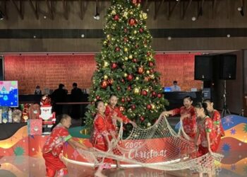 台南大員酒店耶誕為34位偏鄉孩童圓夢