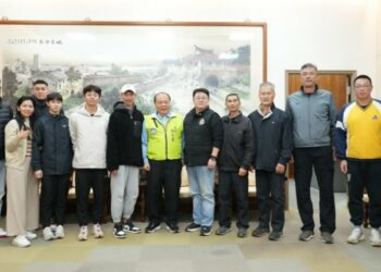 陳光復接見全運會田徑績優選手　肯定拚戰精神為澎湖爭光